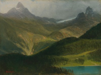 Gebirgslandschaft von Albert Bierstadt